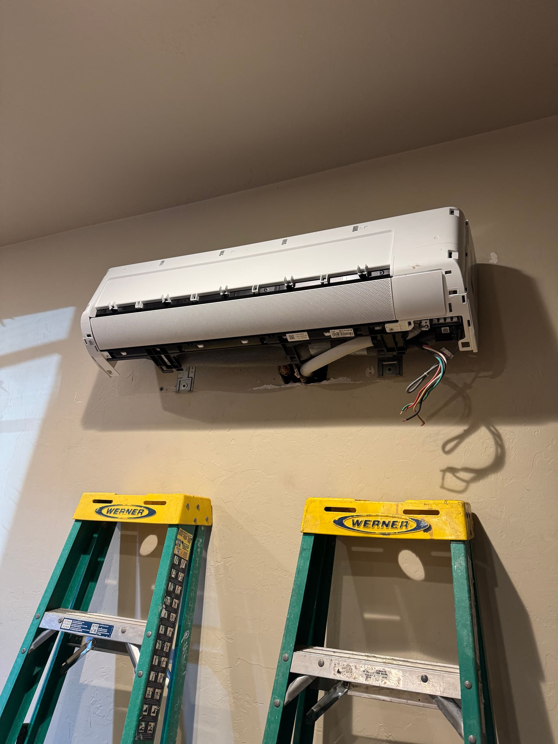 Gallery photos for Not So Mini Split Installation at Whispering Creek: Image #1