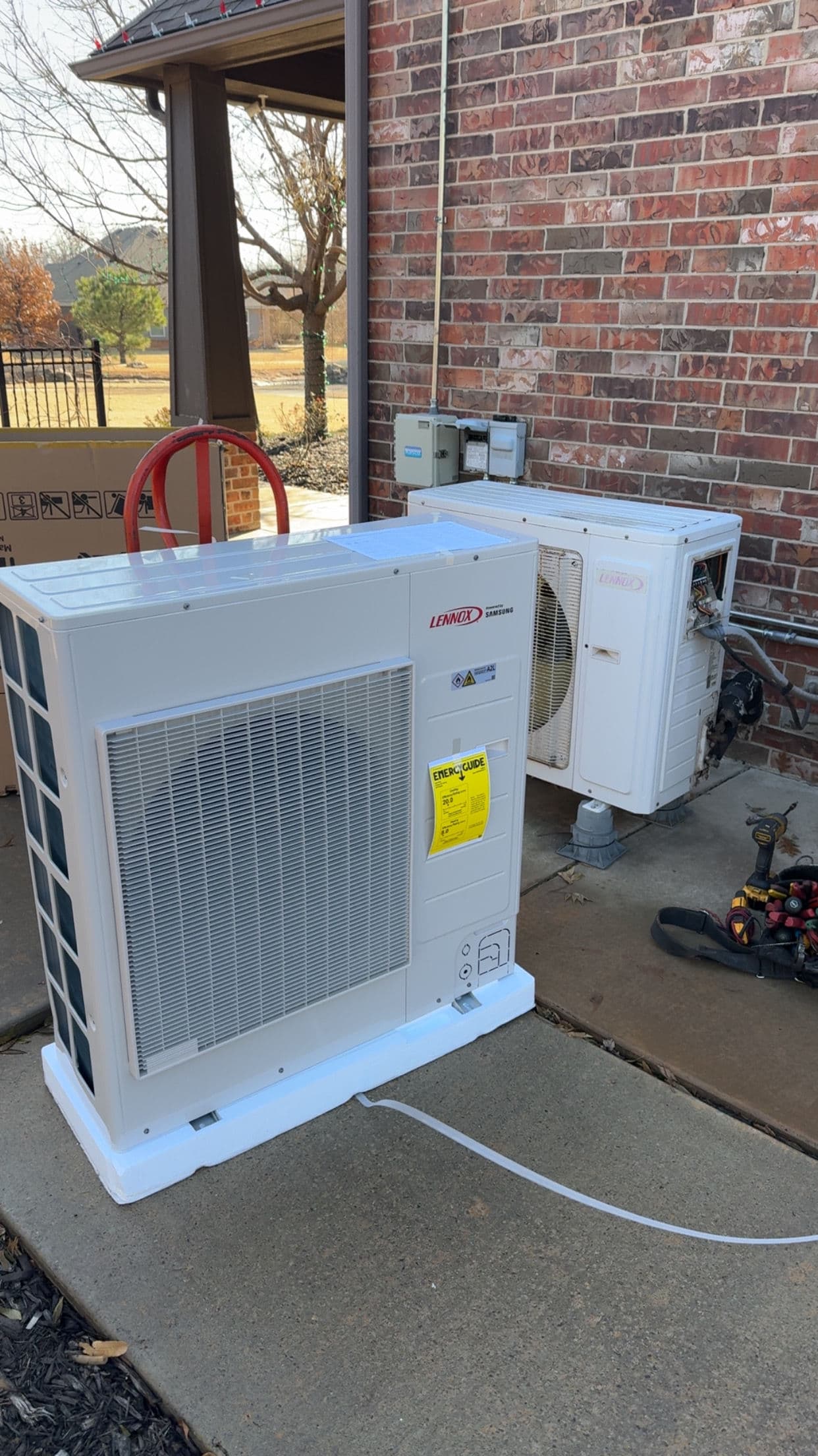 Not So Mini Split Installation at Whispering Creek image